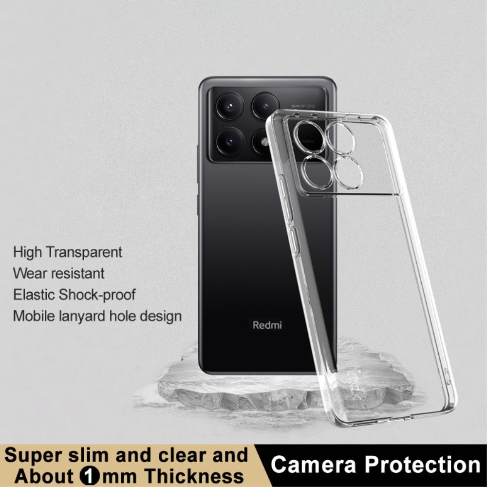 TPU Cover Xiaomi Poco X6 Pro Crystal Clear