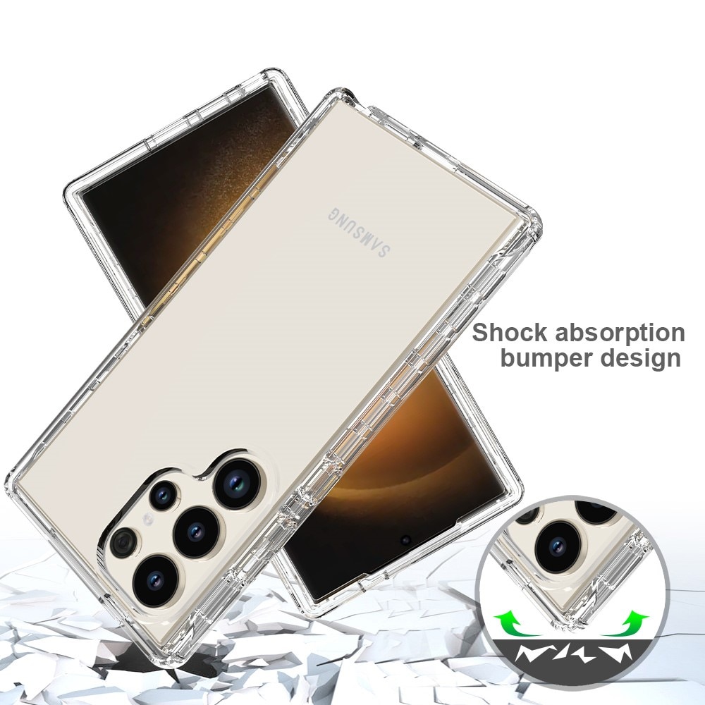 Full Cover Case Samsung Galaxy S24 Ultra gennemsigtig
