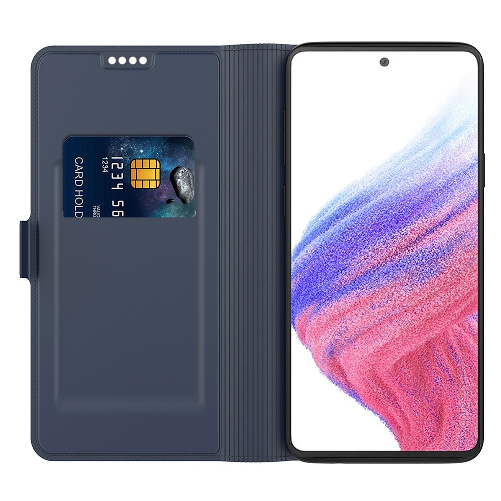 Slim Card Wallet Samsung Galaxy S24 rose blå