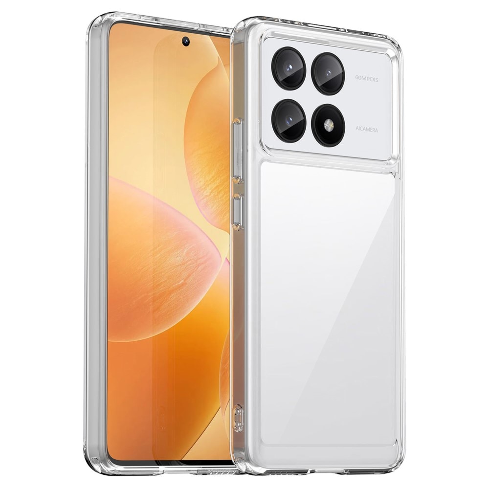 Hybridcover Xiaomi Poco X6 Pro gennemsigtig