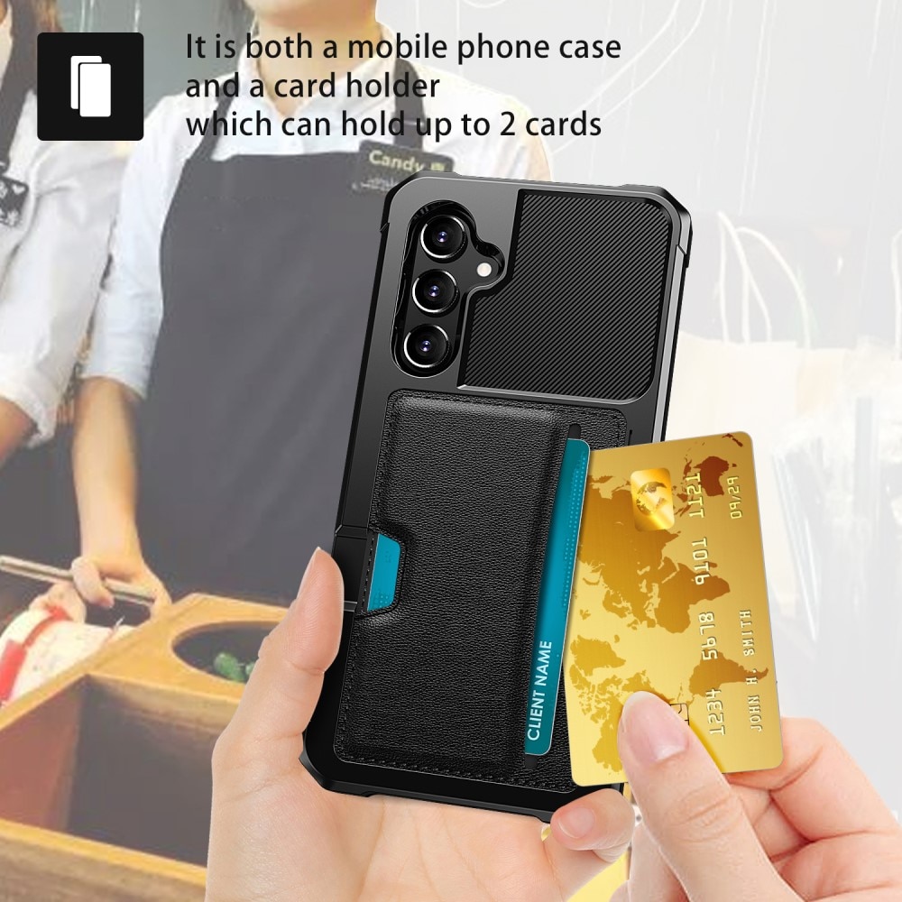 Tough Card Case Samsung Galaxy S24 Plus sort