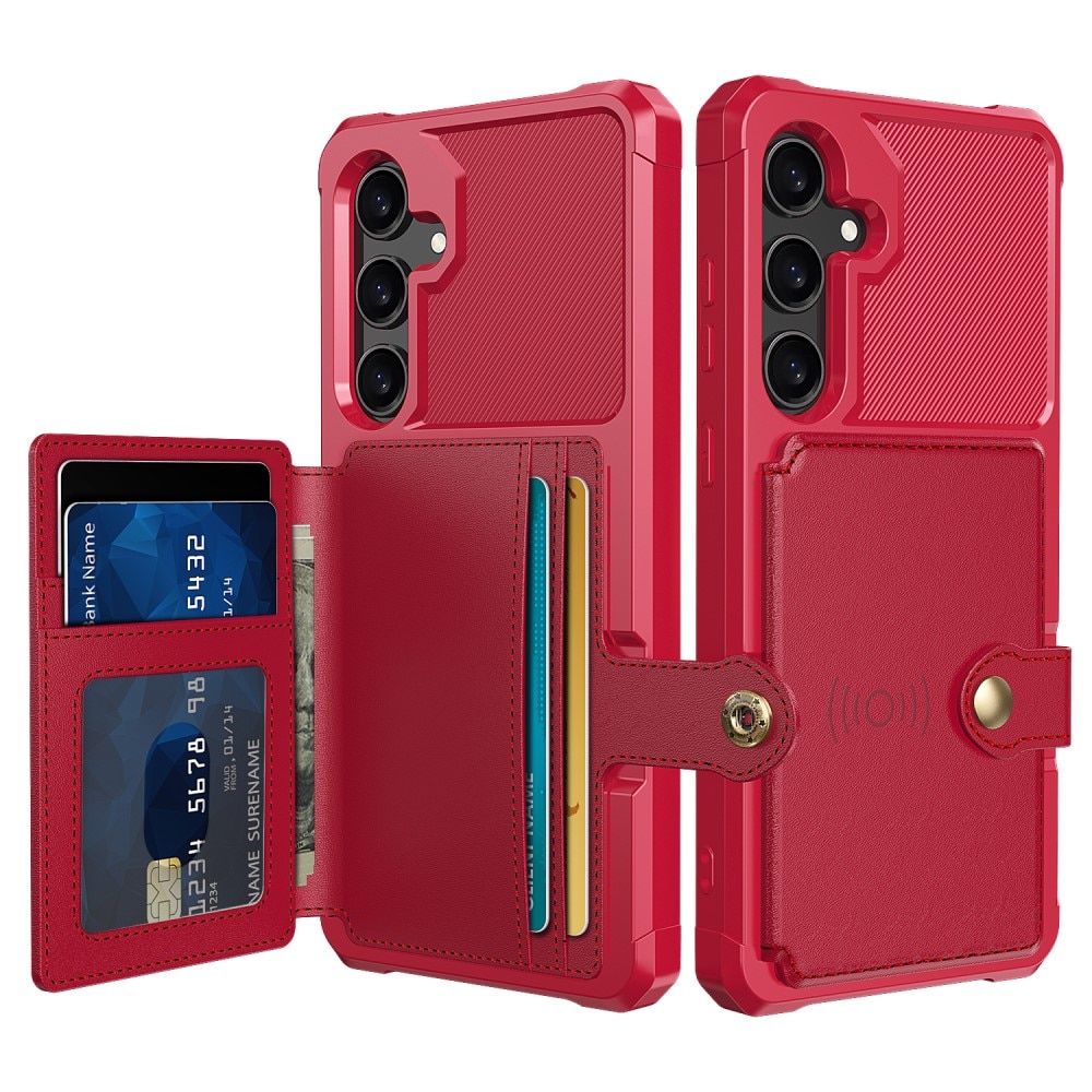 Tough Multi-slot Case Samsung Galaxy S24 rød