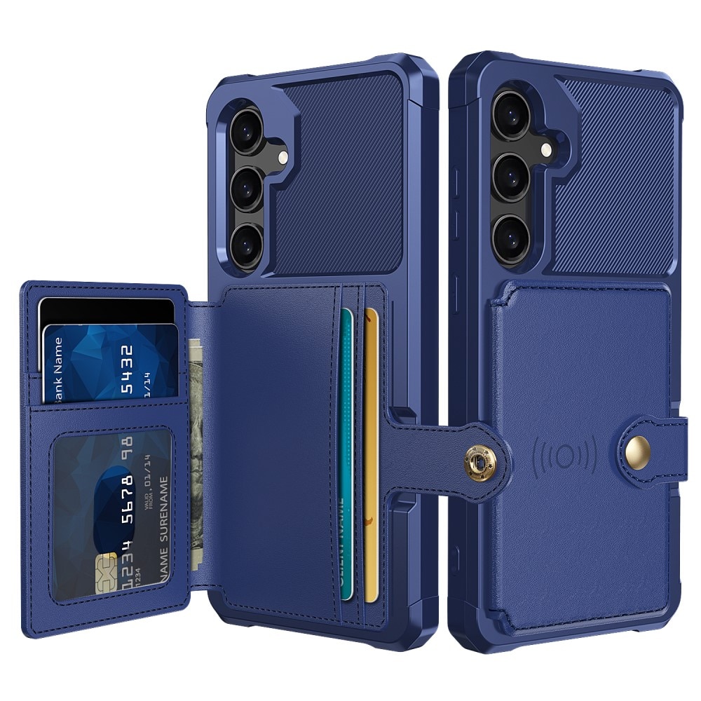 Tough Multi-slot Case Samsung Galaxy S24 blå