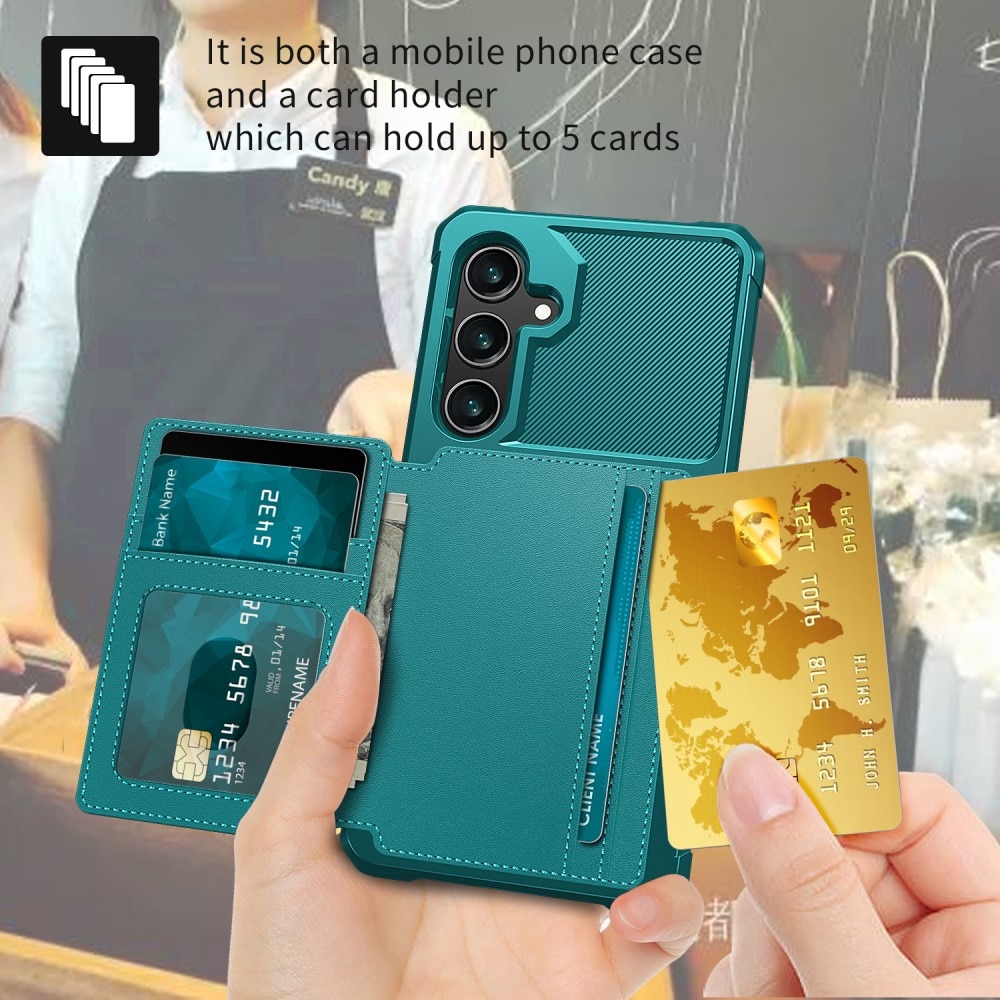 Tough Multi-slot Case Samsung Galaxy S24 grøn