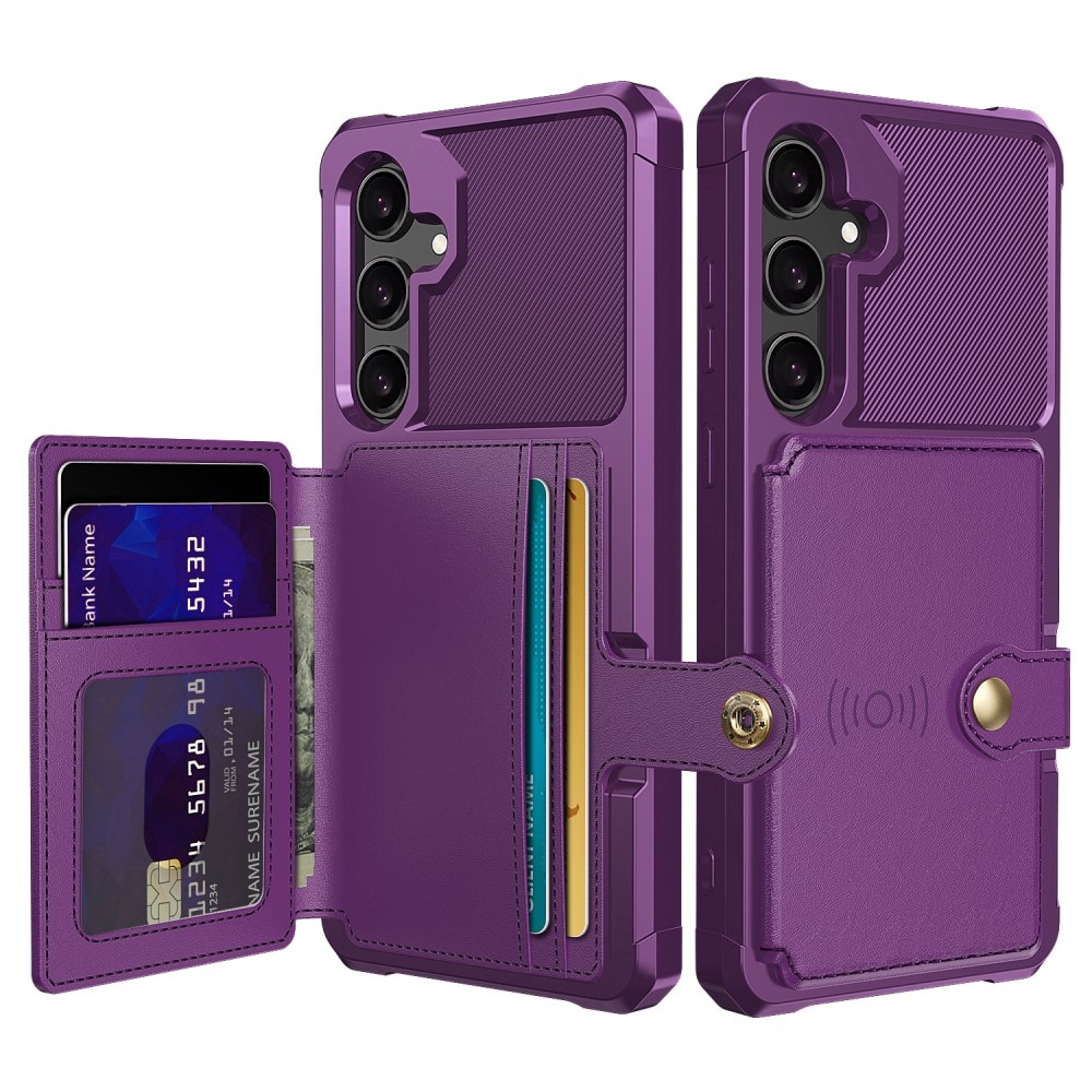 Tough Multi-slot Case Samsung Galaxy S24 lila