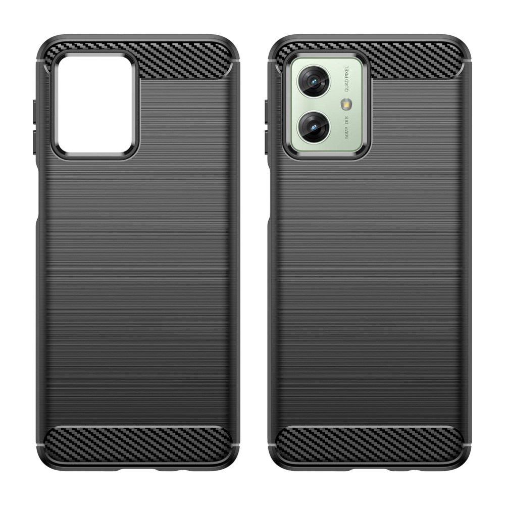 Motorola Moto G54 Cover TPU Brushed Black