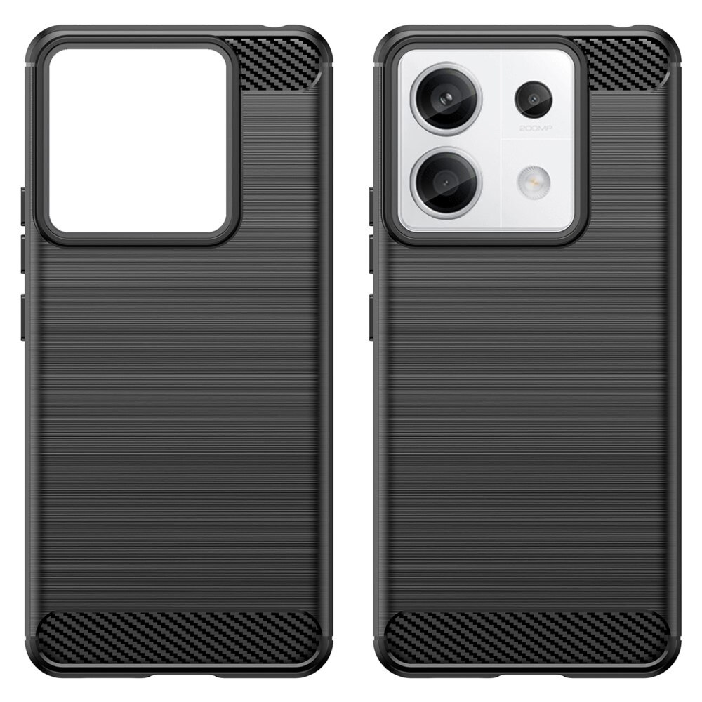 Xiaomi Redmi Note 13 Pro Cover TPU Brushed Black