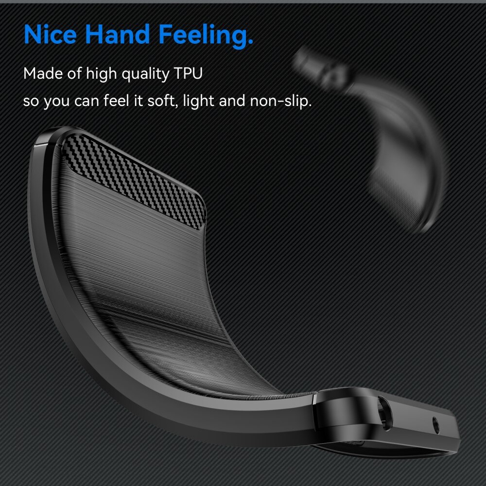 Xiaomi Redmi Note 13 Pro Cover TPU Brushed Sort