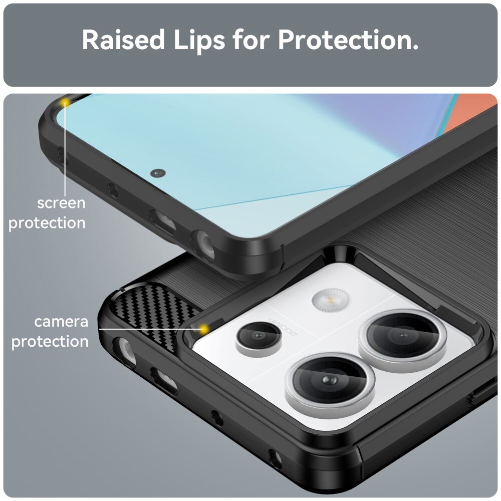 Xiaomi Redmi Note 13 Pro Cover TPU Brushed Sort