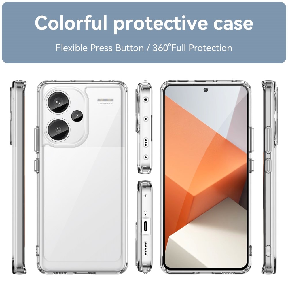 Crystal Hybrid Case Xiaomi Redmi Note 13 Pro Plus gennemsigtig