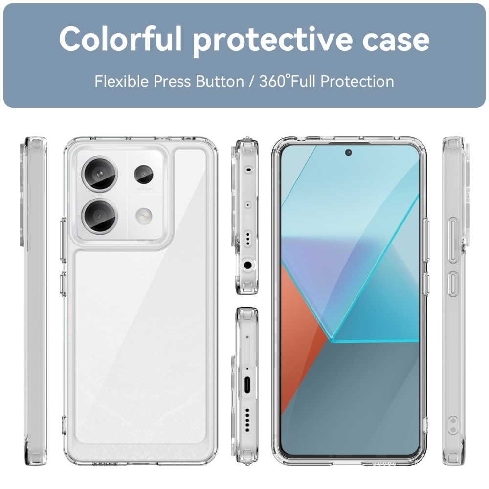Crystal Hybrid Case Xiaomi Redmi Note 13 Pro gennemsigtig