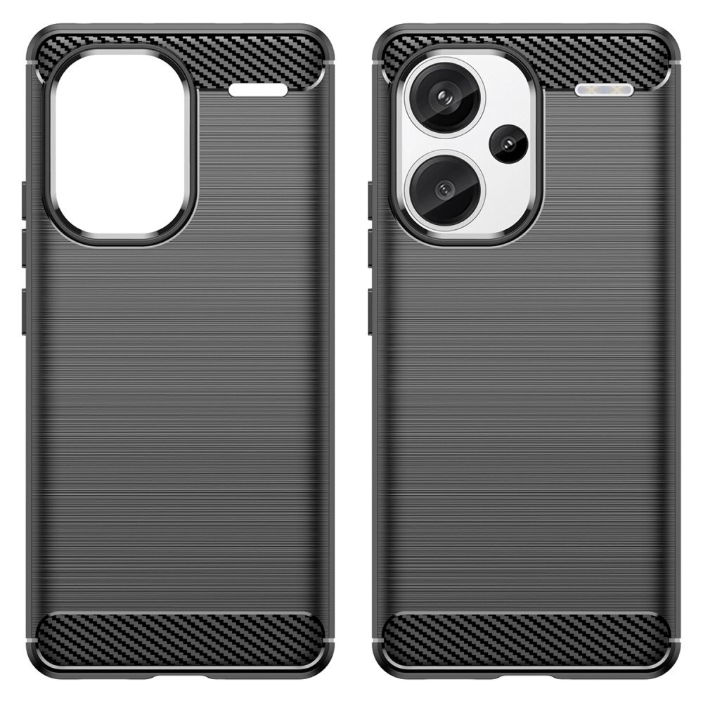 Xiaomi Redmi Note 13 Pro Plus Cover TPU Brushed Black