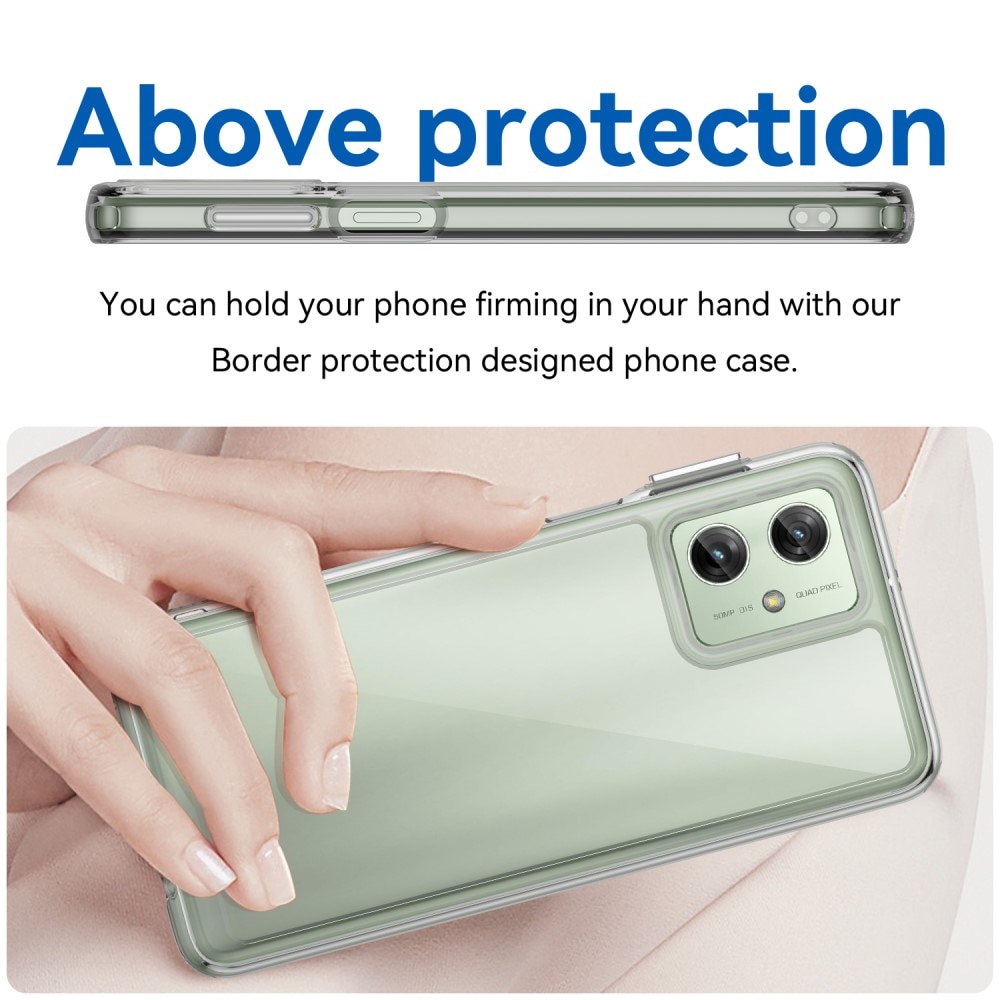 Crystal Hybrid Case Motorola Moto G54 gennemsigtig