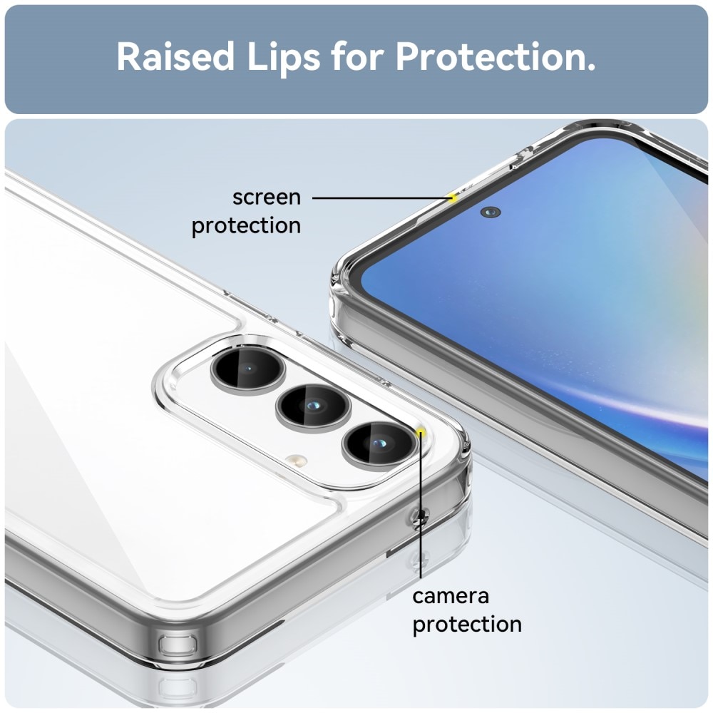 Crystal Hybrid Case Samsung Galaxy A35 gennemsigtig