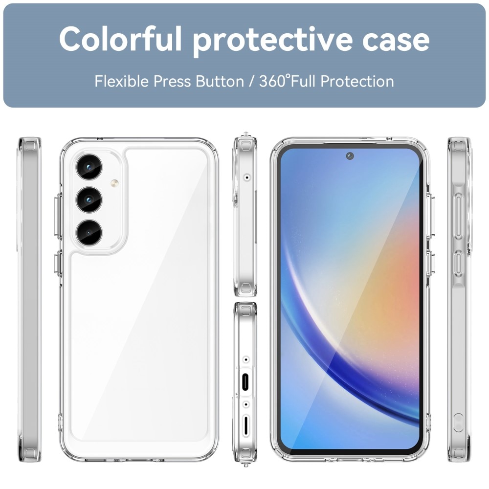 Crystal Hybrid Case Samsung Galaxy A35 gennemsigtig