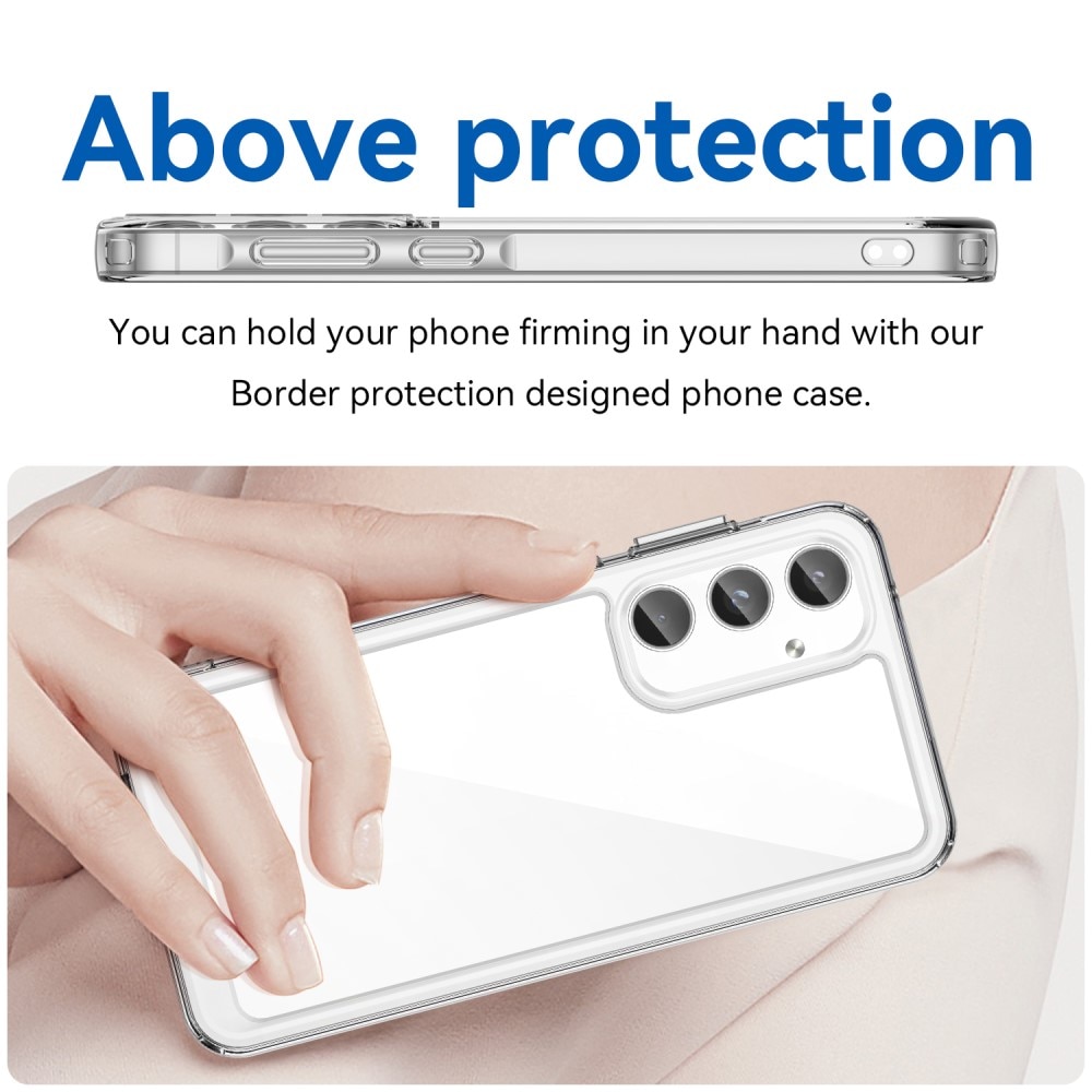 Crystal Hybrid Case Samsung Galaxy A55 gennemsigtig