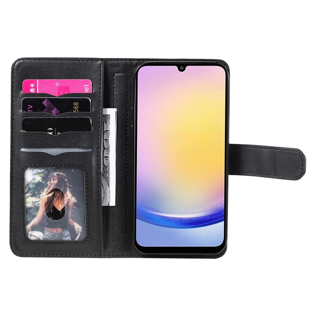 Mobiltaske Multi-slot Samsung Galaxy A25 sort