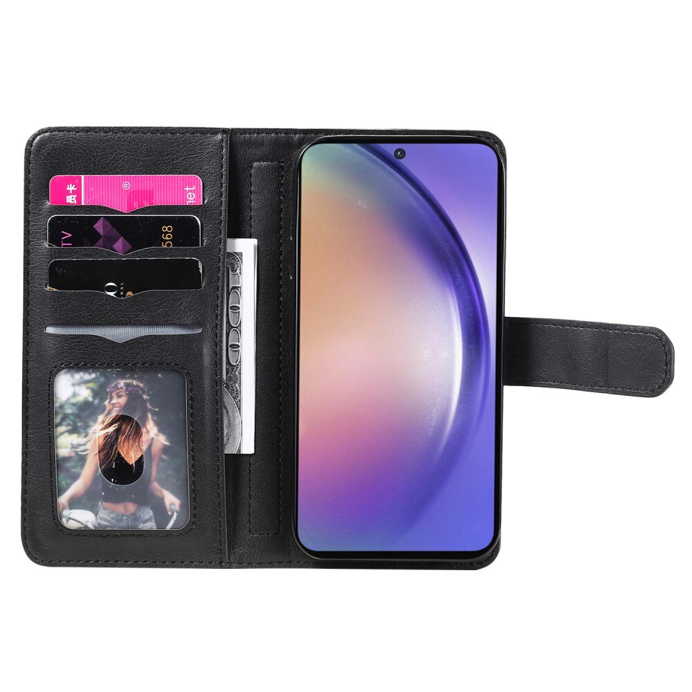 Mobiltaske Multi-slot Samsung Galaxy A55 sort