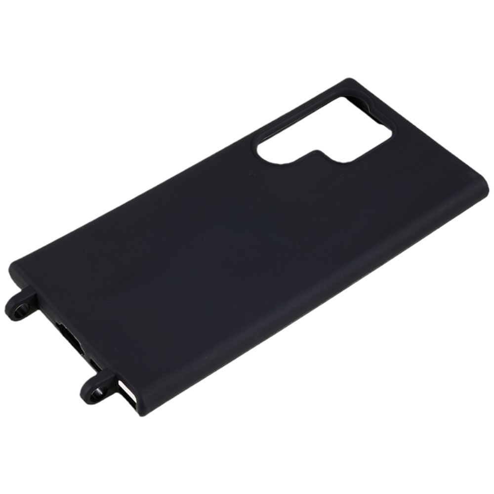 Cover halskæde strop Samsung Galaxy S24 Ultra sort