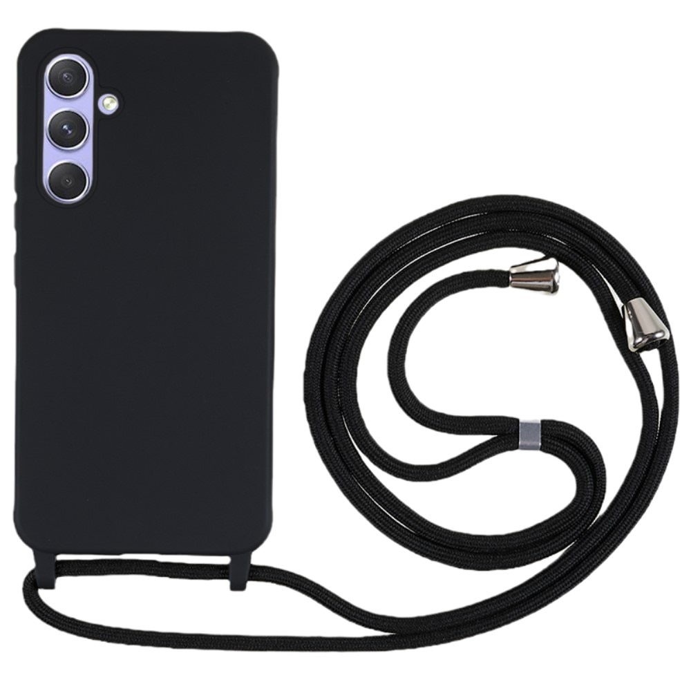 Cover halskæde strop Samsung Galaxy S24 Plus sort