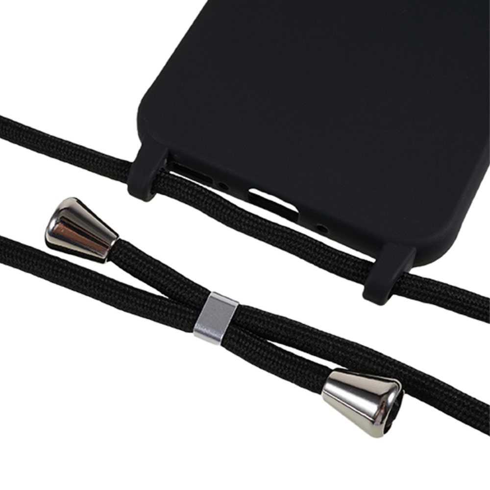 Cover halskæde strop Samsung Galaxy S24 Plus sort