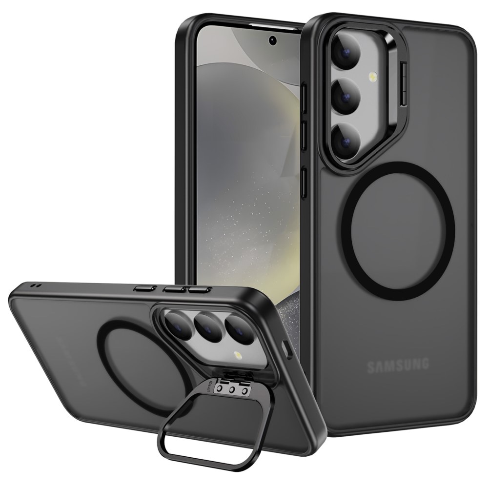Hybridcover Kickstand MagSafe Samsung Galaxy S24 Ultra sort
