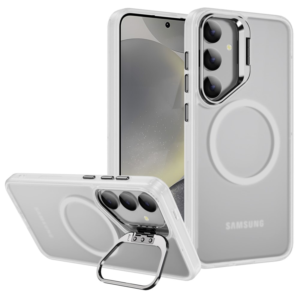 Hybridcover Kickstand MagSafe Samsung Galaxy S24 Ultra gennemsigtig