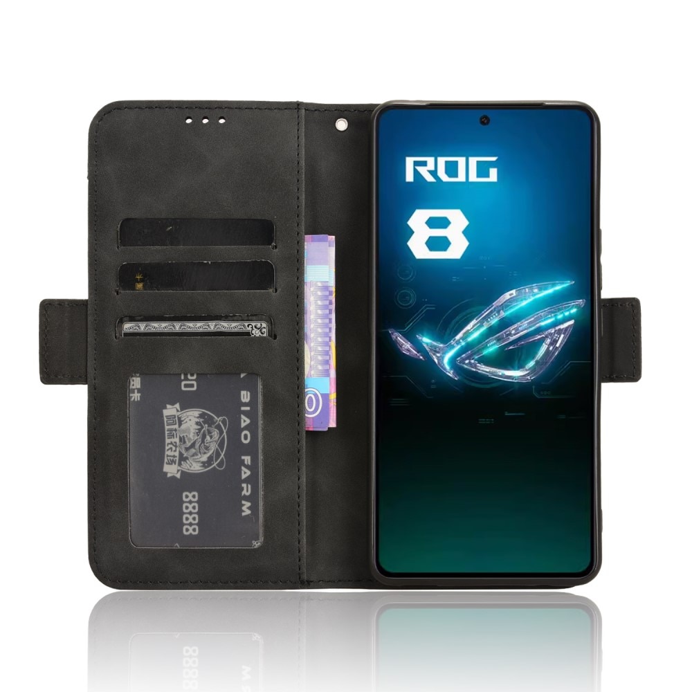 Multi Tegnebogsetui Asus ROG Phone 8 Pro sort