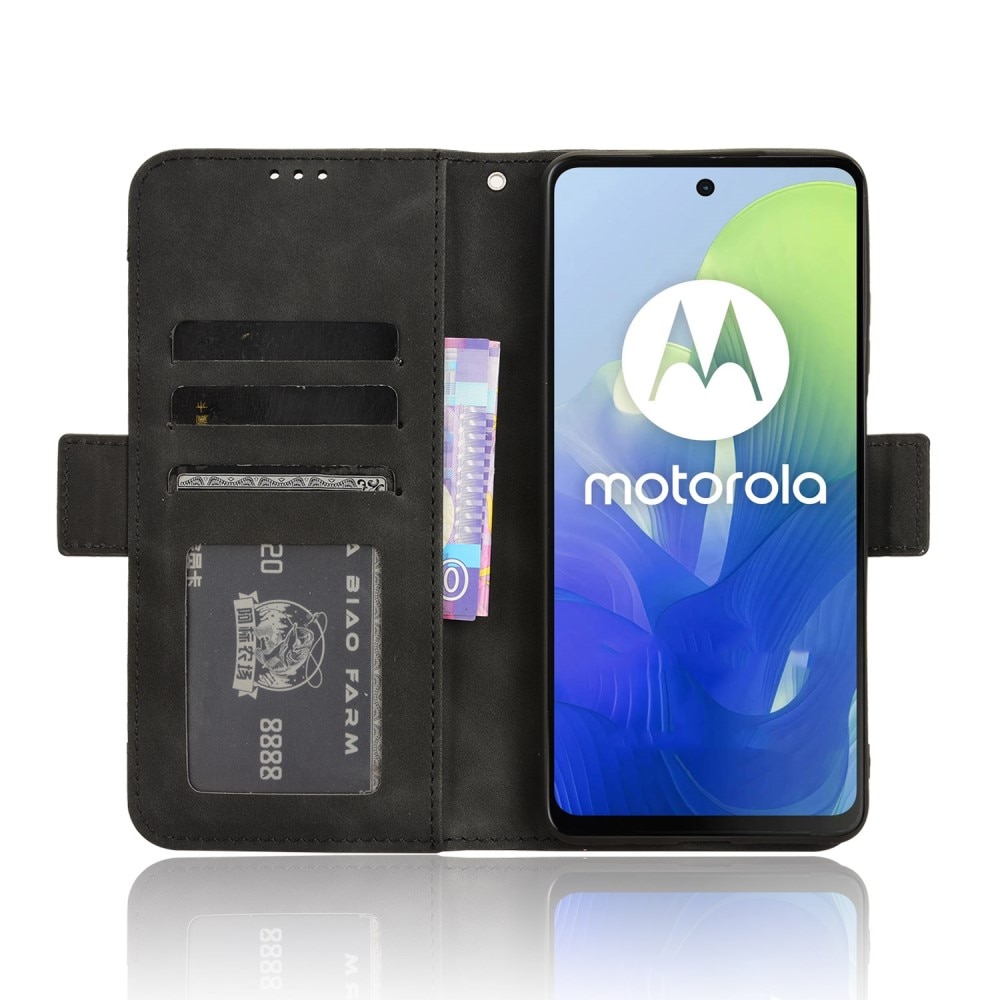 Multi Tegnebogsetui Motorola Moto G04 sort
