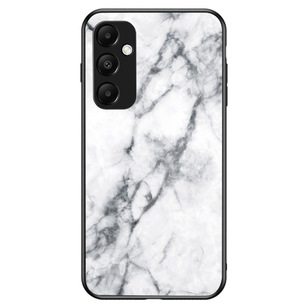 Cover Hærdet Glas Samsung Galaxy A55 hvid marmor