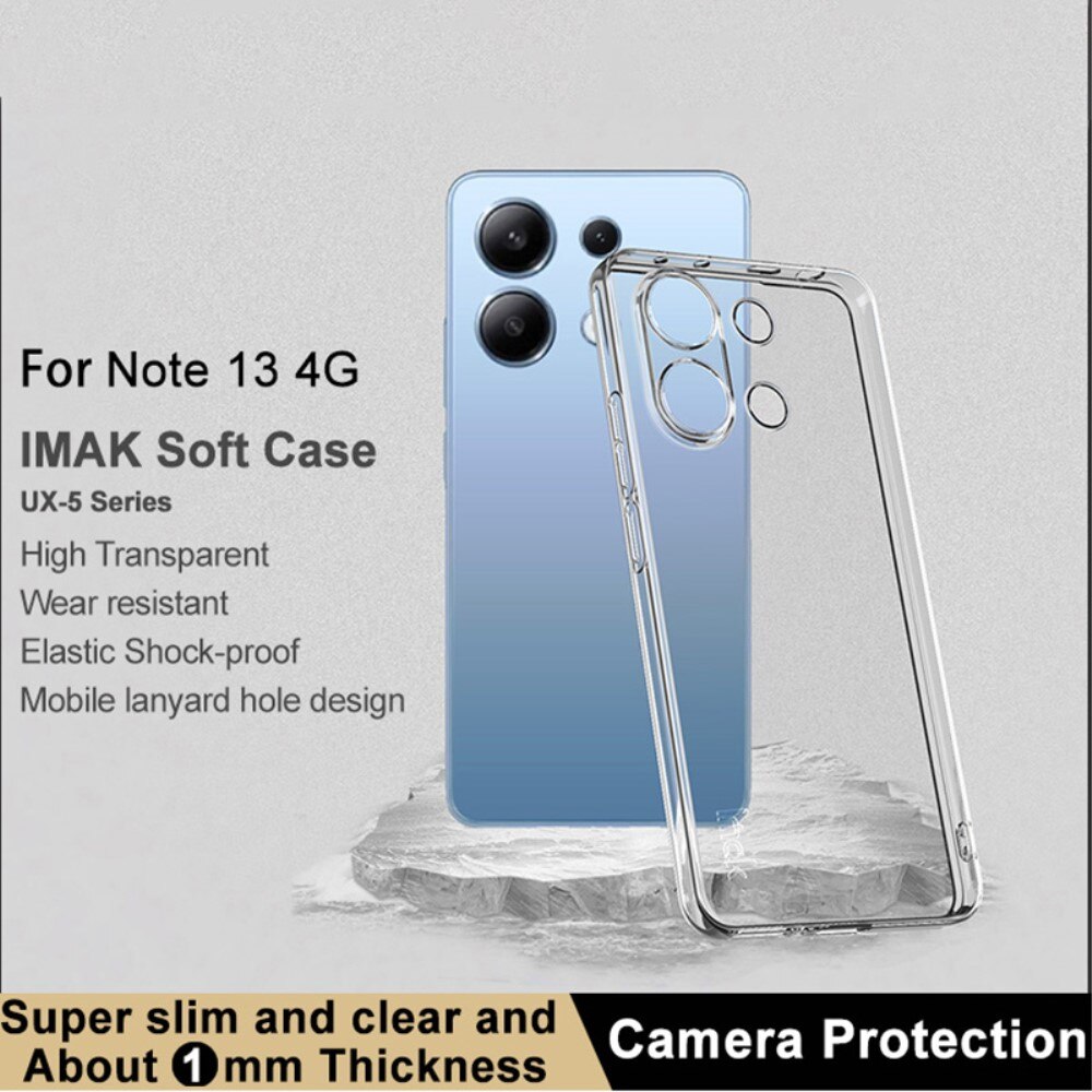 TPU Cover Xiaomi Redmi Note 13 4G Crystal Clear