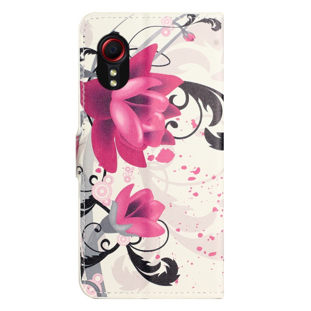 Mobiltaske Samsung Galaxy Xcover 7 flowers