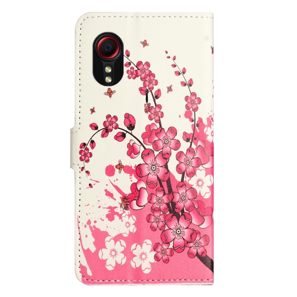 Mobiltaske Samsung Galaxy Xcover 7 kirsebærblomster