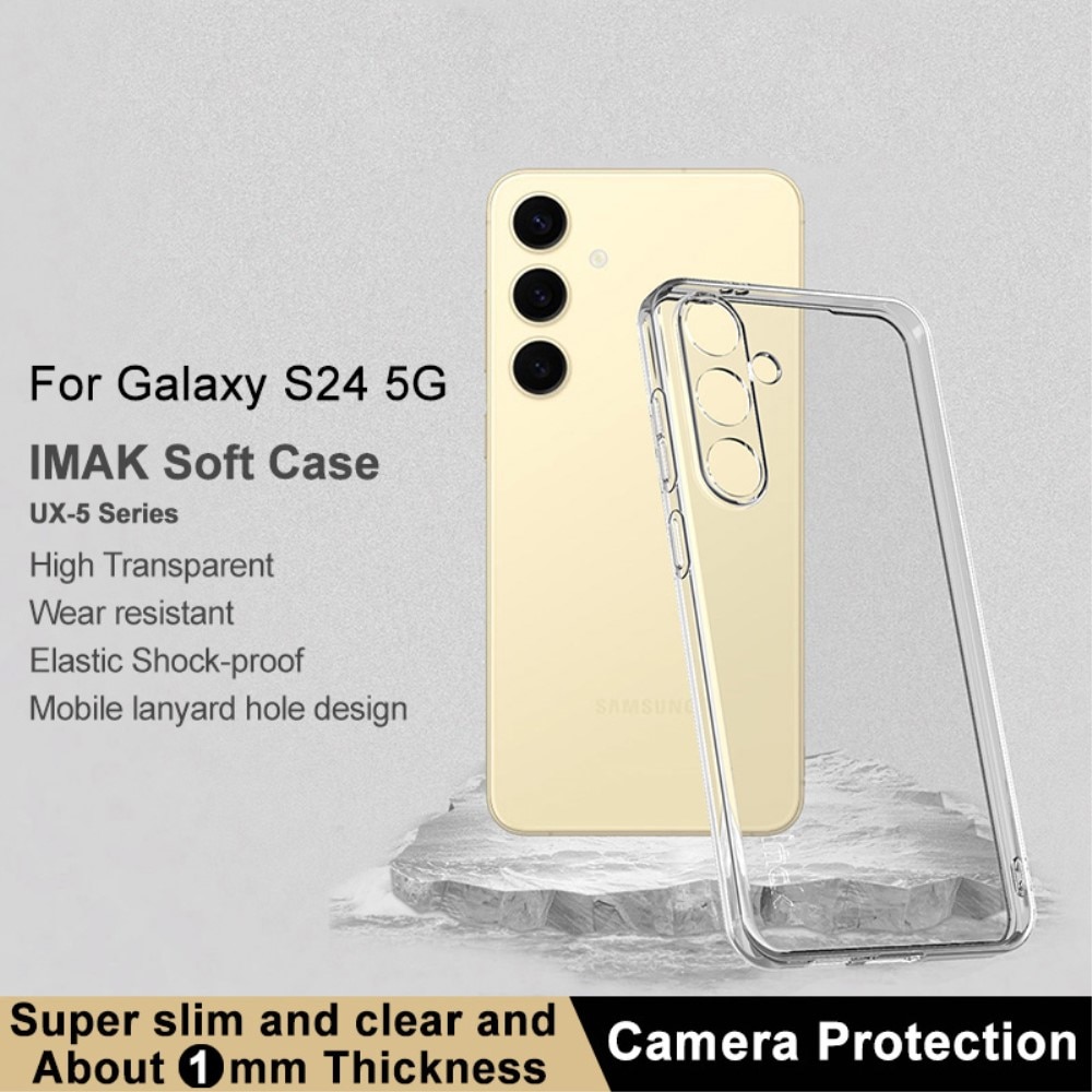 TPU Cover Samsung Galaxy S24 Crystal Clear