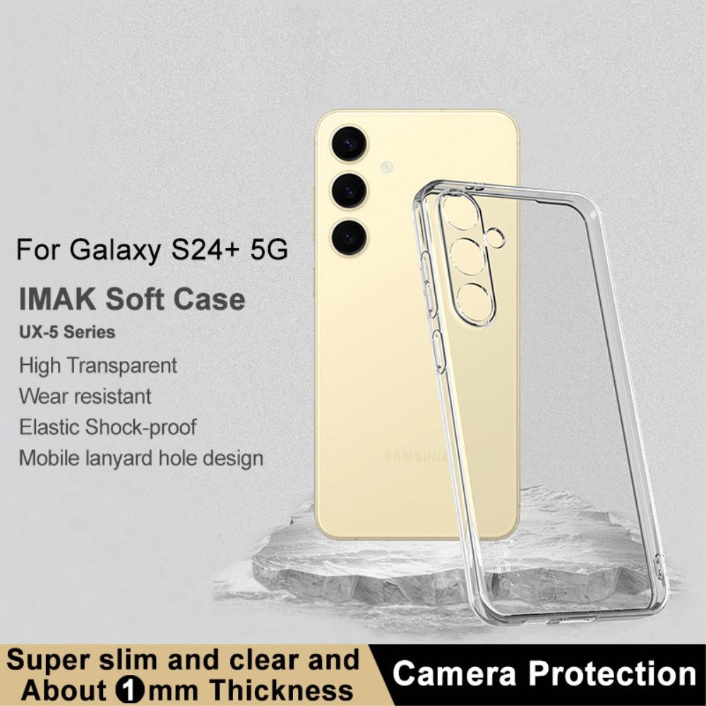 TPU Cover Samsung Galaxy S24 Plus Crystal Clear