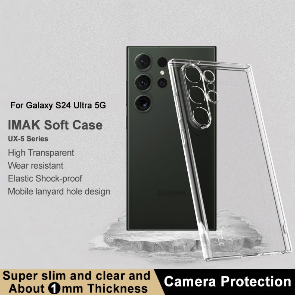 TPU Cover Samsung Galaxy S24 Ultra Crystal Clear