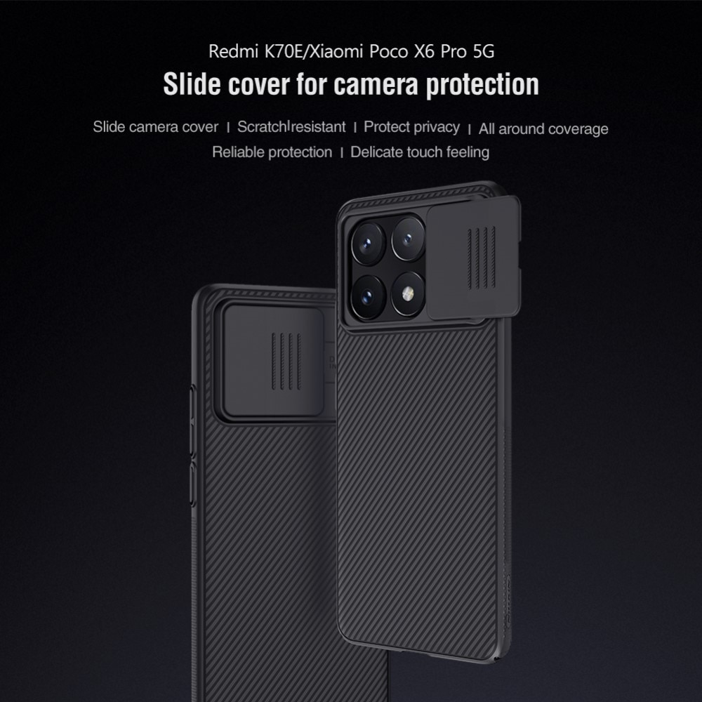 CamShield Cover Xiaomi Poco X6 Pro sort