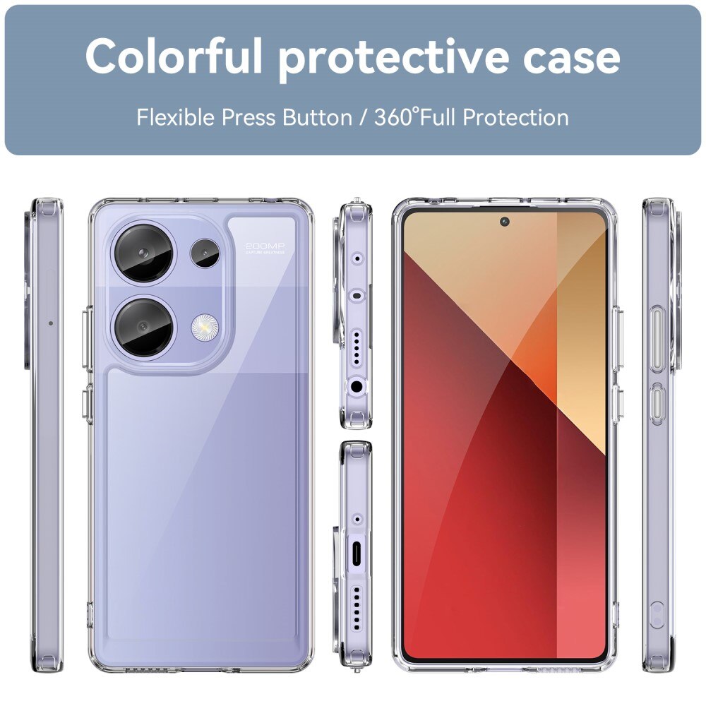 Crystal Hybrid Case Xiaomi Redmi Note 13 Pro 4G gennemsigtig