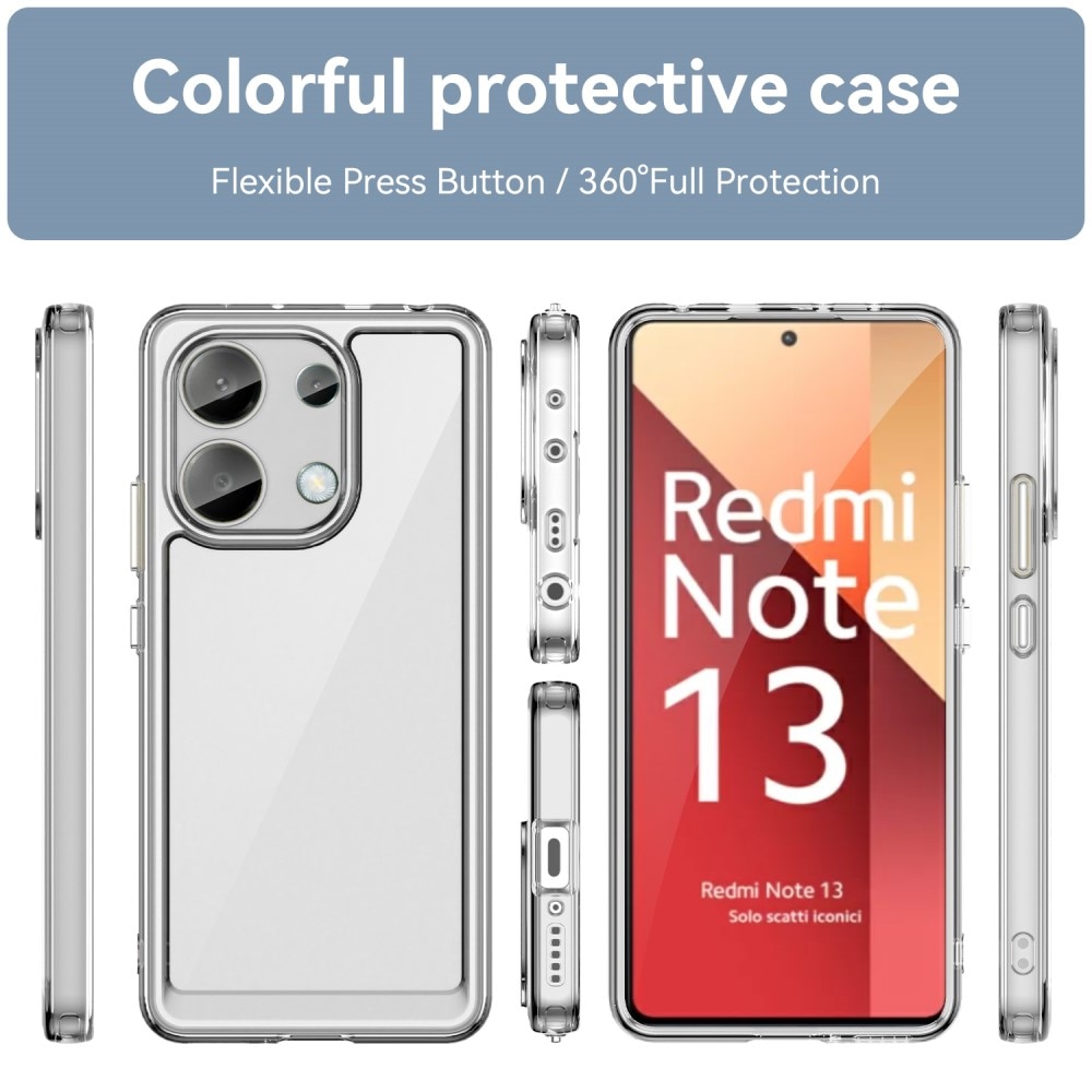 Crystal Hybrid Case Xiaomi Redmi Note 13 4G gennemsigtig