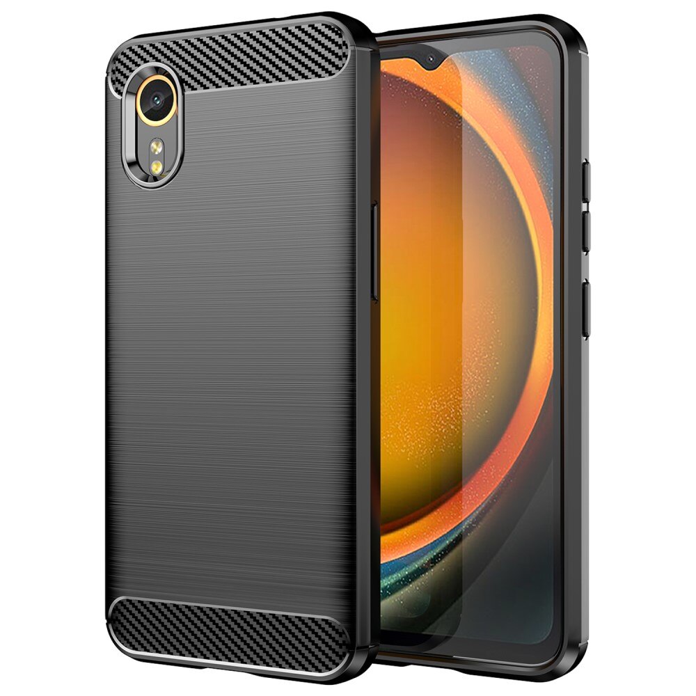 Samsung Galaxy Xcover 7 Cover TPU Brushed Black