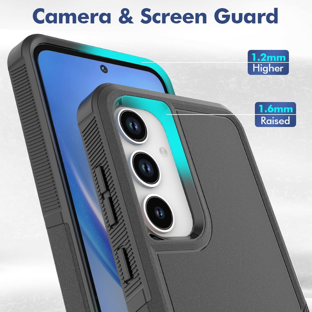 Off-road Hybridcover Samsung Galaxy A55 sort
