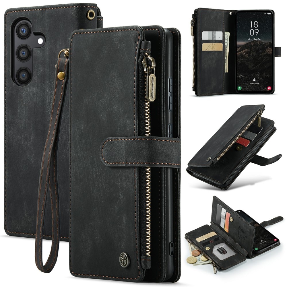 Zipper Wallet Samsung Galaxy S24 sort