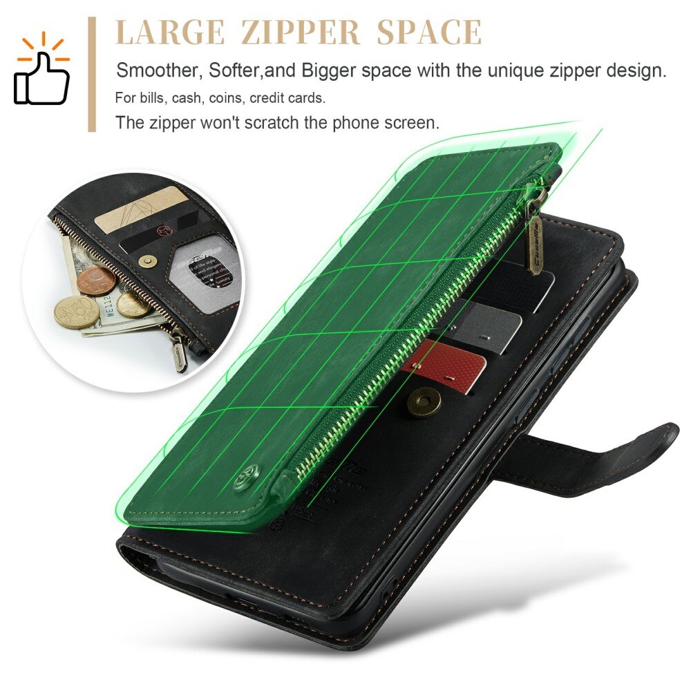 Zipper Wallet Samsung Galaxy S24 sort