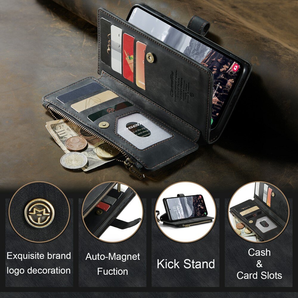 Zipper Wallet Samsung Galaxy S24 Plus sort