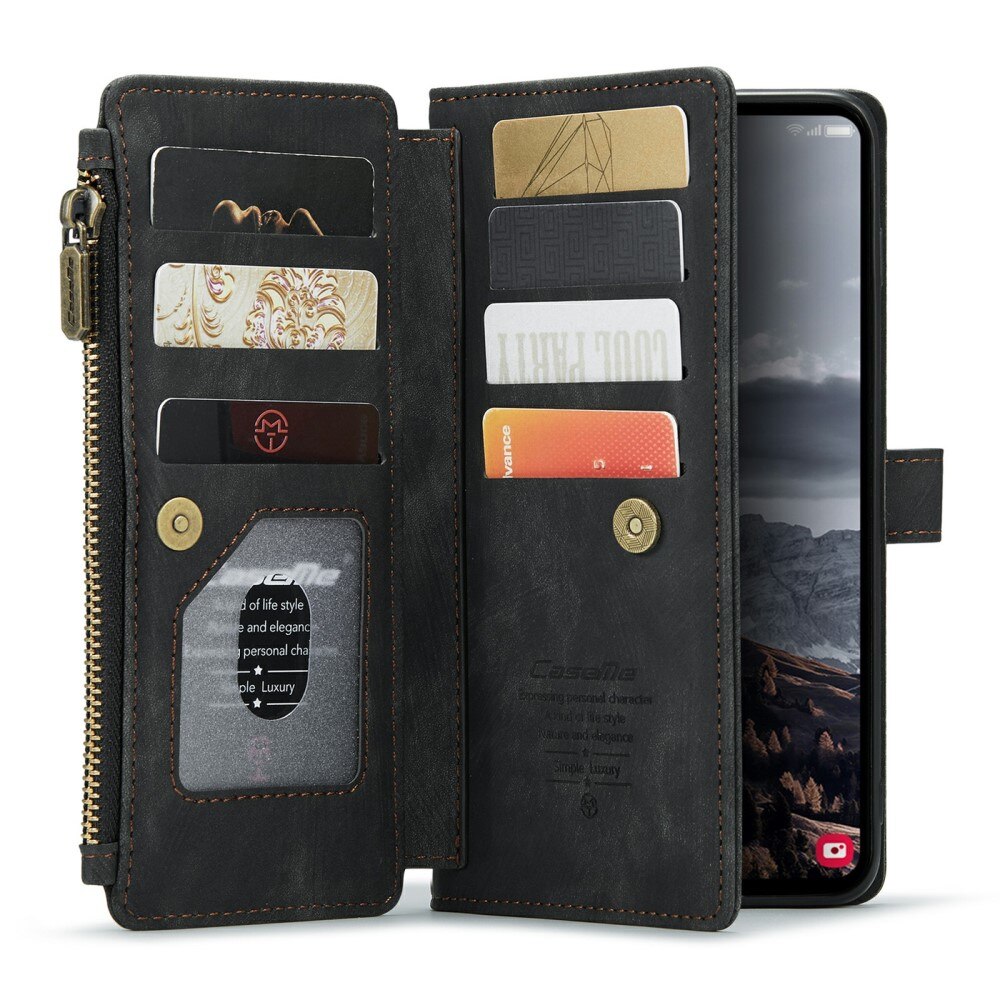 Zipper Wallet Samsung Galaxy S24 Plus sort