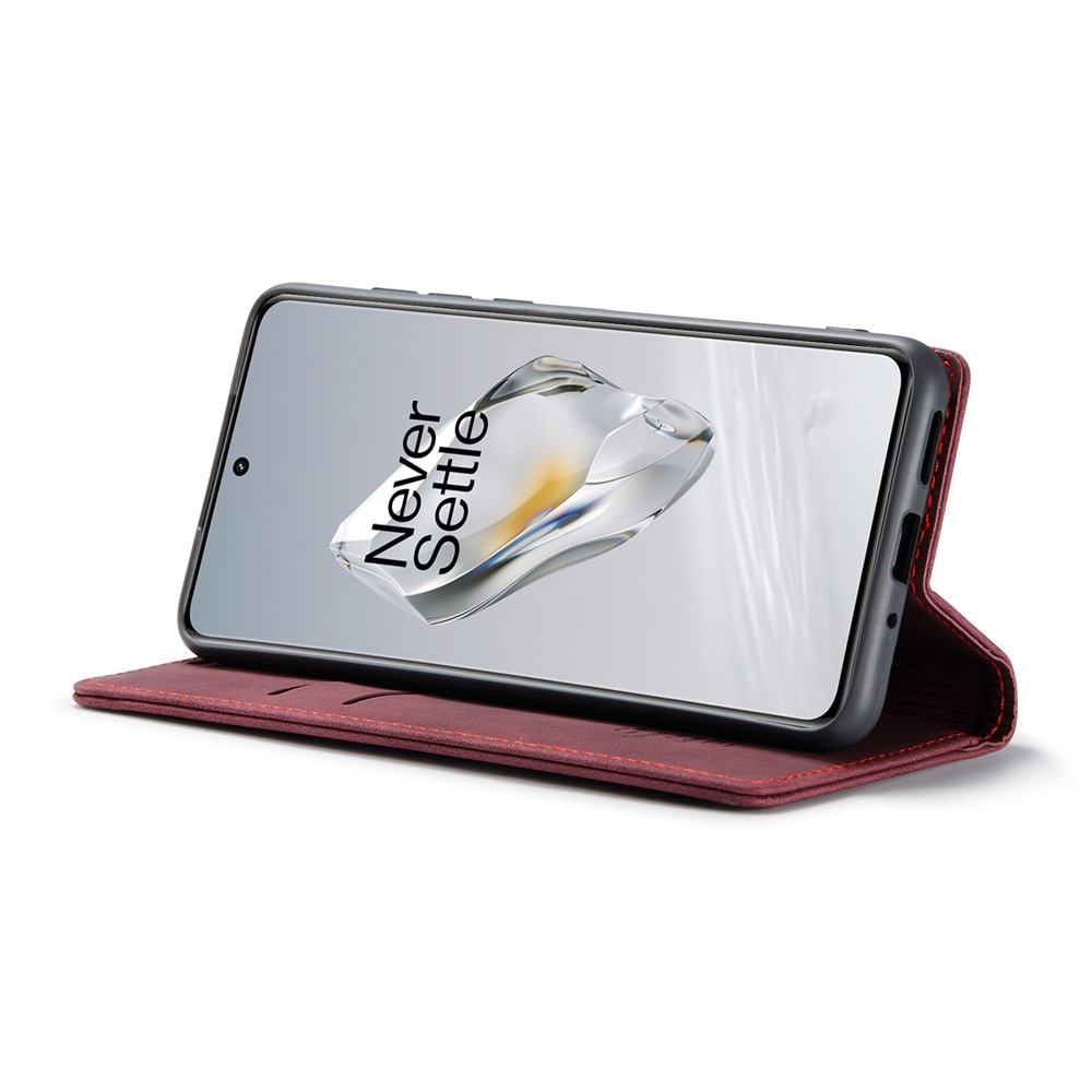 Slim Pung Etui OnePlus 12 rød