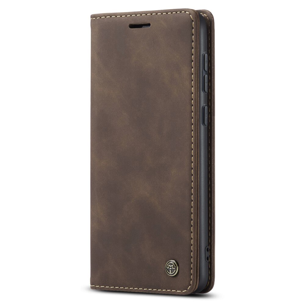 Slim Pung Etui Samsung Galaxy A35 Brun