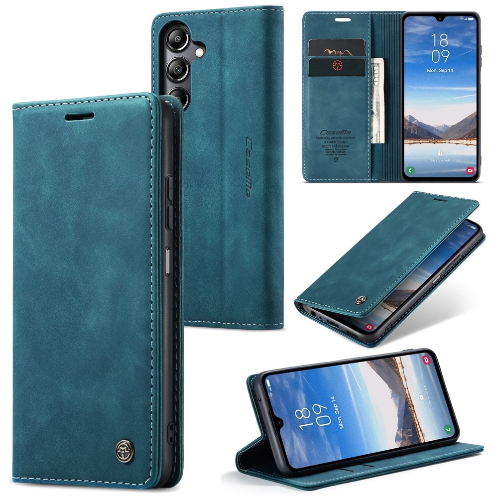 Slim Pung Etui Samsung Galaxy A05s blå