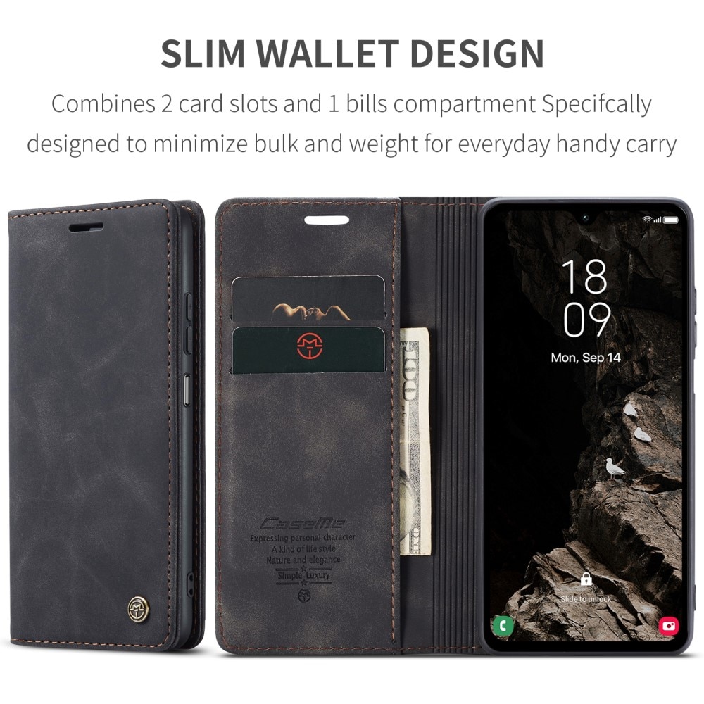 Slim Pung Etui Samsung Galaxy A05s sort