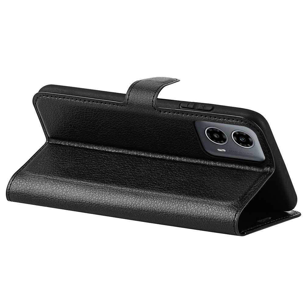 Mobiltaske Motorola Moto G34 sort